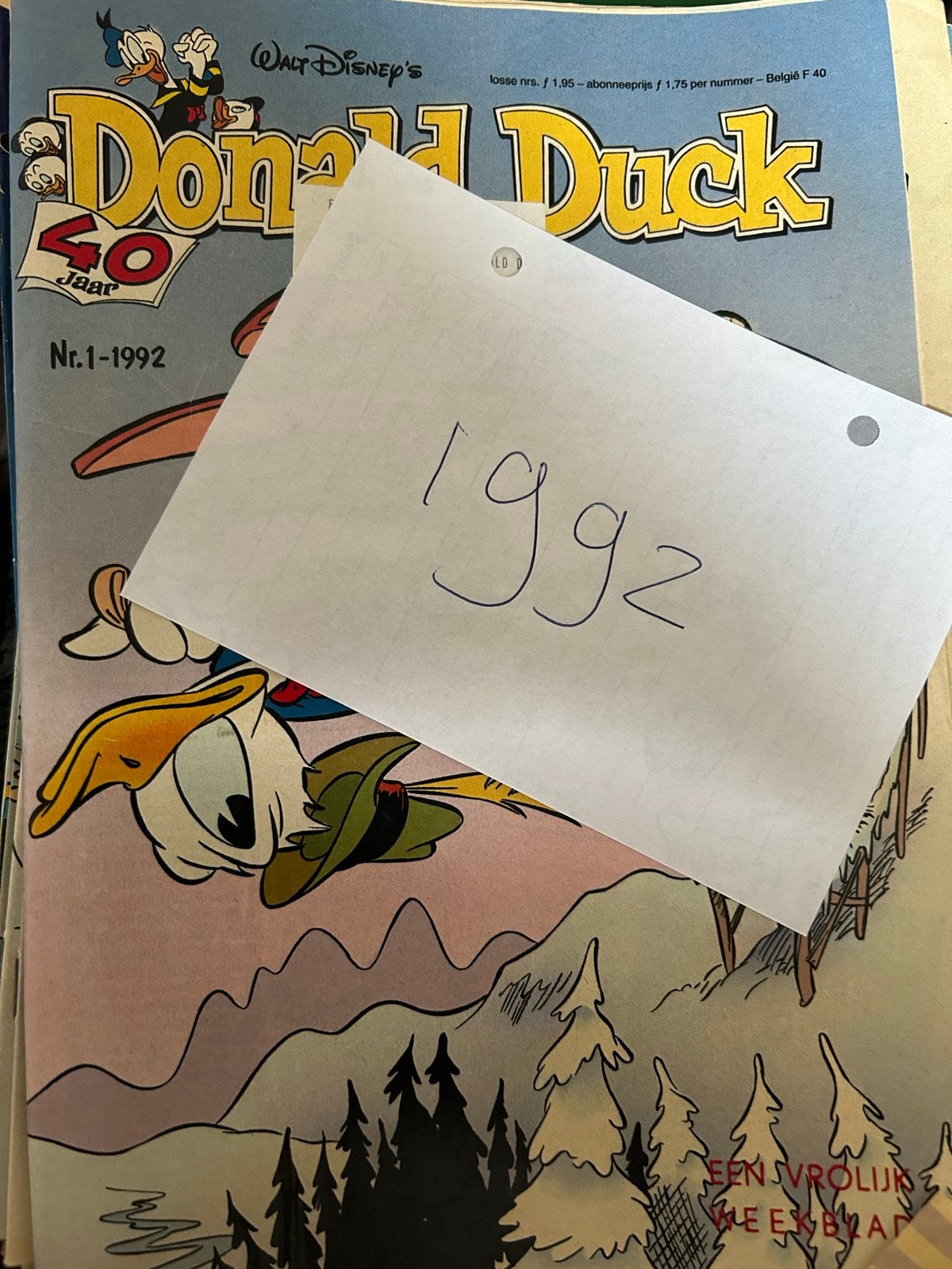 Donald Duck verzameling jaargangen 1977, 1978, 1979 - Partij, Meerdere stripboeken, Ophalen, Gelezen