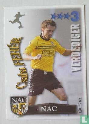 All Stars 2003 NAC - Csaba Fehér, Ophalen of Verzenden, Zo goed als nieuw, NAC Breda, Spelerskaart