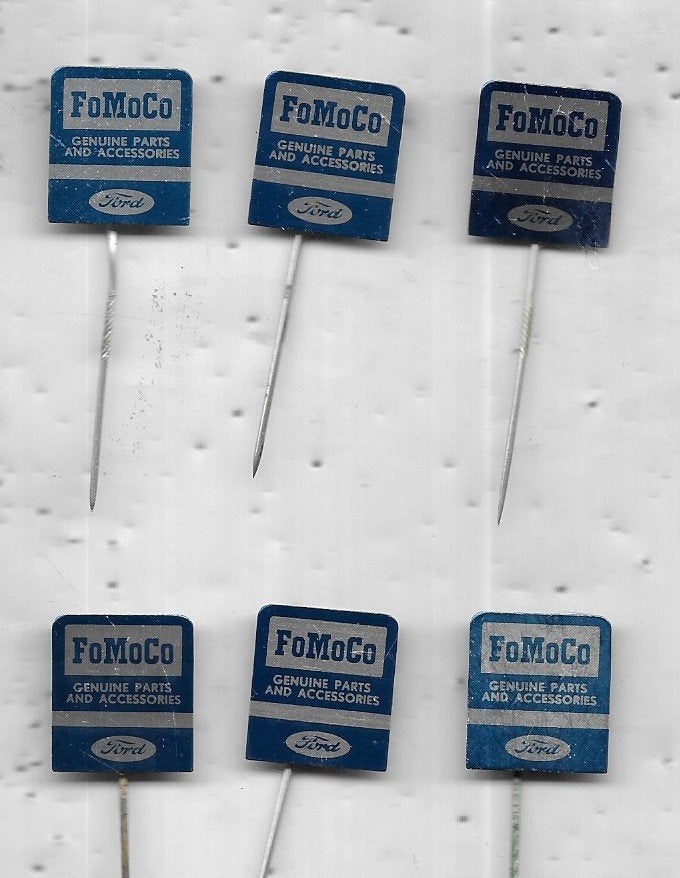 6 FoMoCo Ford AUTO GERELATEERDE LANDBOUW GERELATEERD, Ophalen of Verzenden, Zo goed als nieuw, Transport, Speldje of Pin