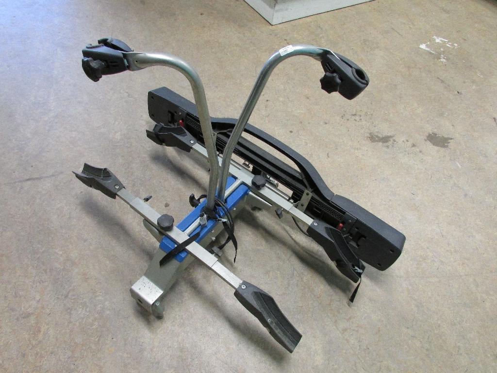 stevige fietsendrager voor twee fietsen., Auto diversen, Fietsendragers, Gebruikt, Trekhaakdrager, 2 fietsen, Ophalen