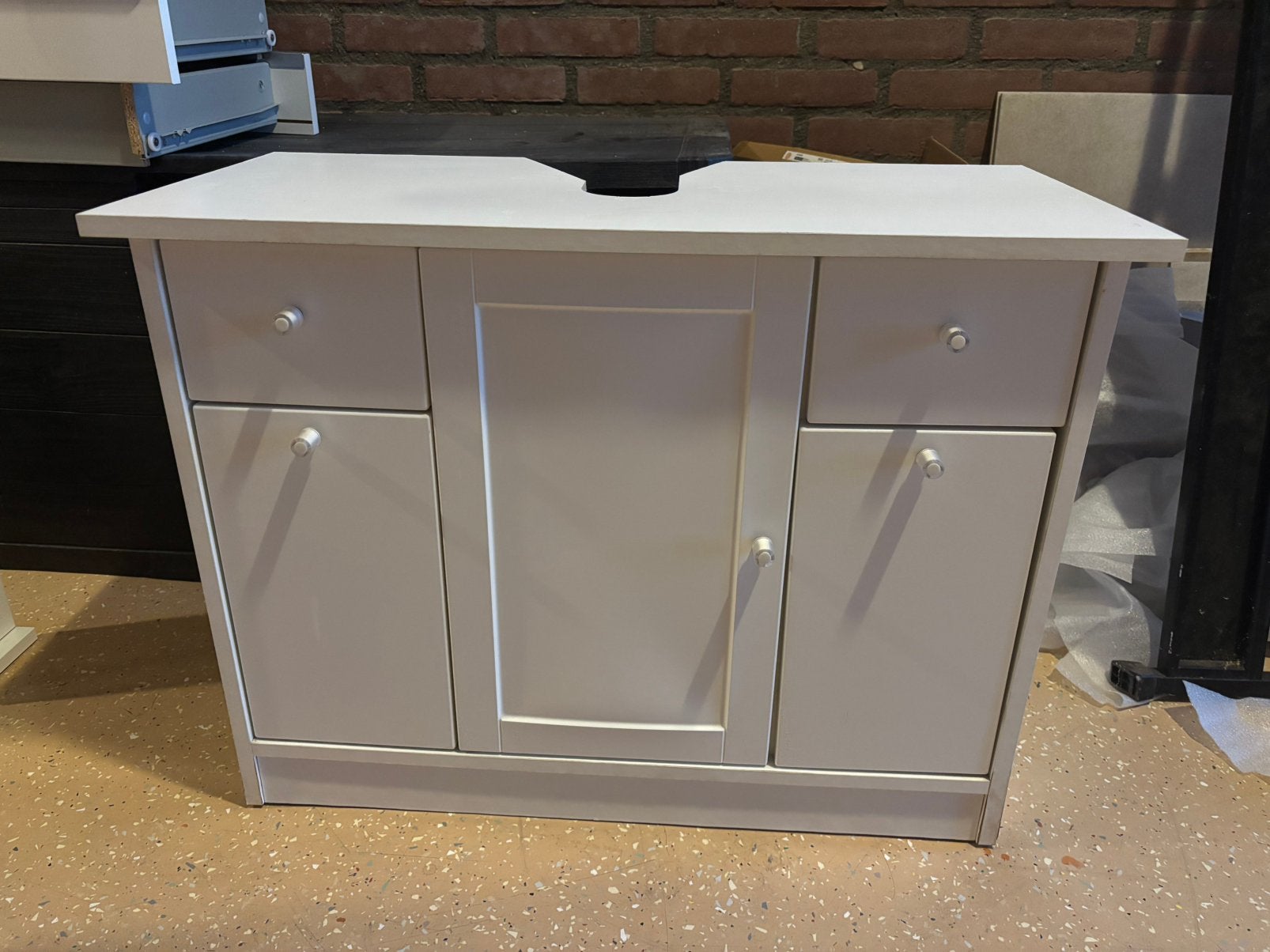 Badkamerkastje gebruikt, Ophalen, (Half)hoge kast, Gebruikt, 50 tot 100 cm