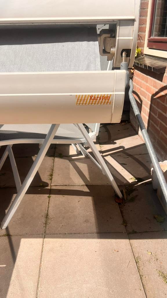 Zonnescherm, Ophalen, Zo goed als nieuw, 150 tot 300 cm, 250 cm tot 450 cm