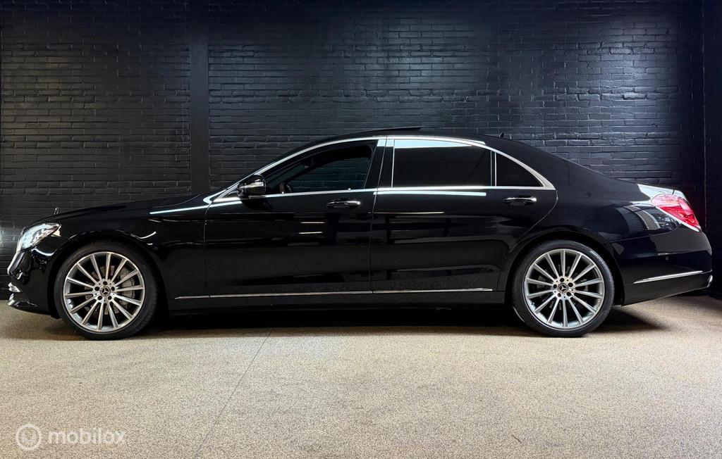 Mercedes-Benz S 350 d Lang Premium Plus| Burmester | Night V, Automaat, Achterwielaandrijving, 2925 cc, Zwart