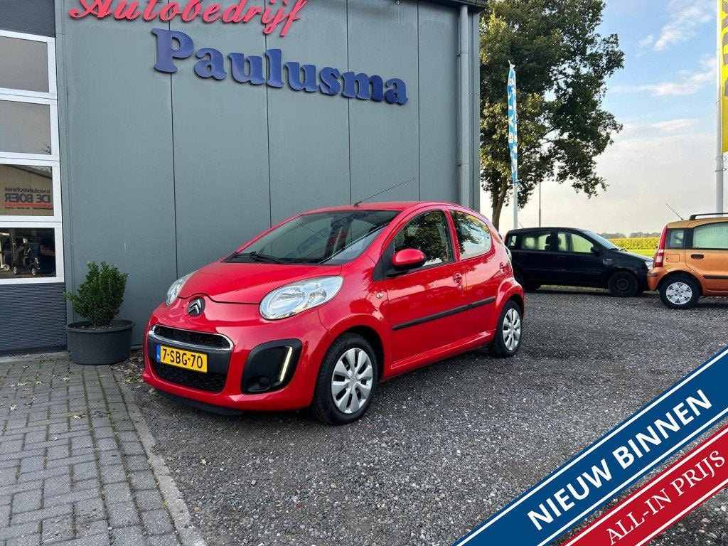 Citroën C1 1.0 Collection Airco| Elec.pak|Bluetooth, Auto's, Voorwielaandrijving, Euro 5, Stof, Gebruikt