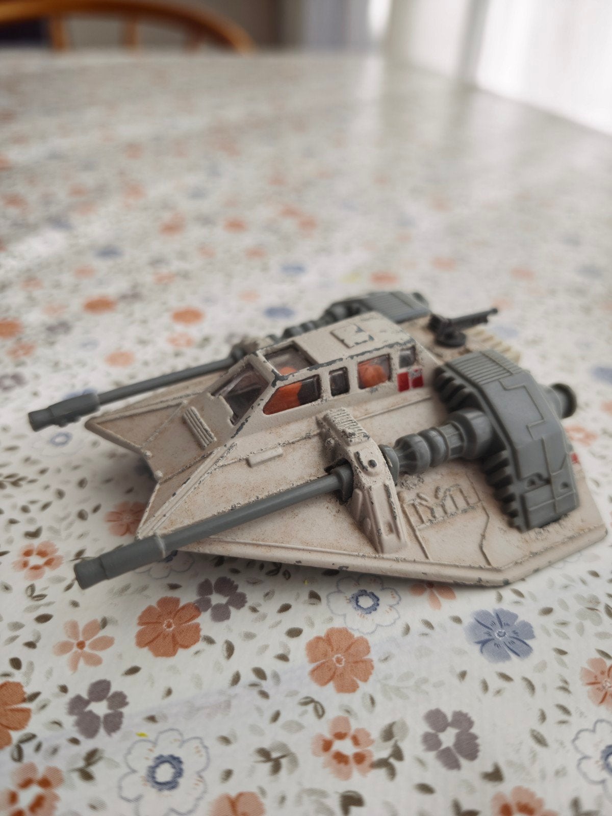 Vintage Star Wars snowspeeder uit 1980., Ophalen of Verzenden, Gebruikt, Overige typen