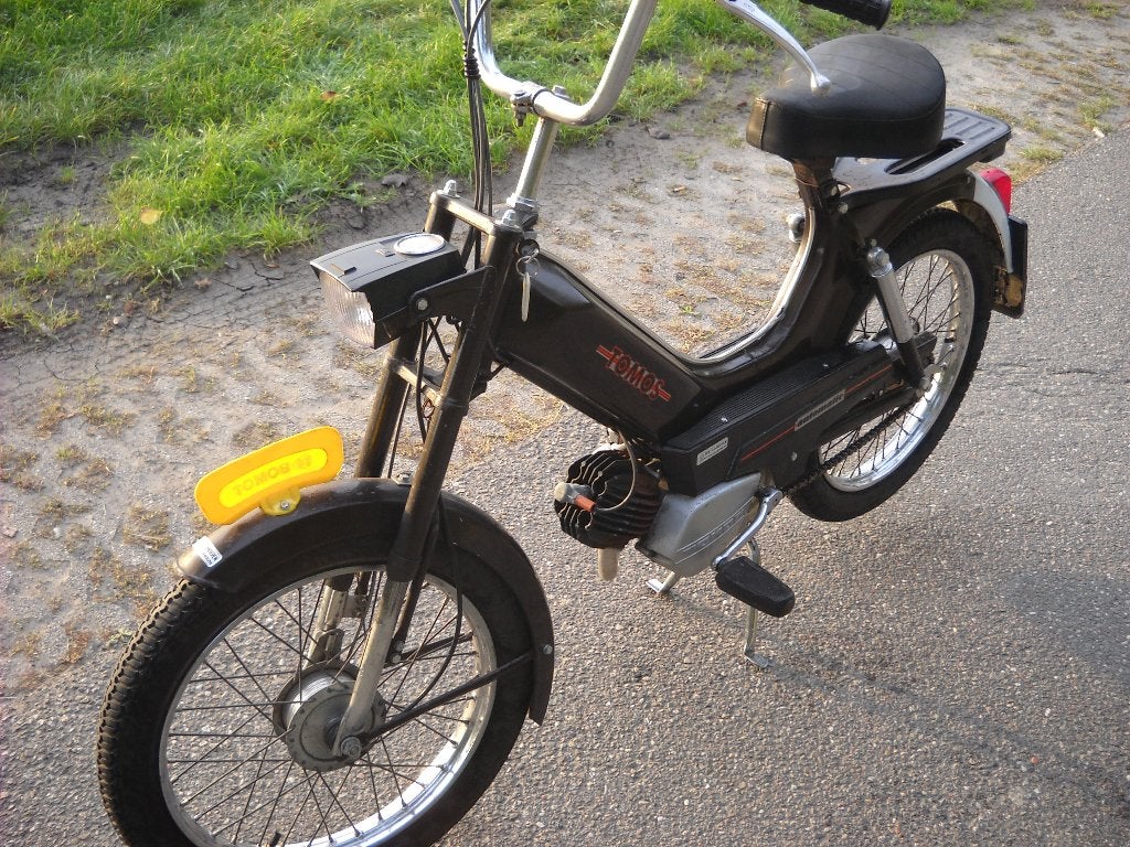 tomos oltimer, Fietsen en Brommers, Maximaal 45 km/u, 49 cc, 2 versnellingen, Ophalen