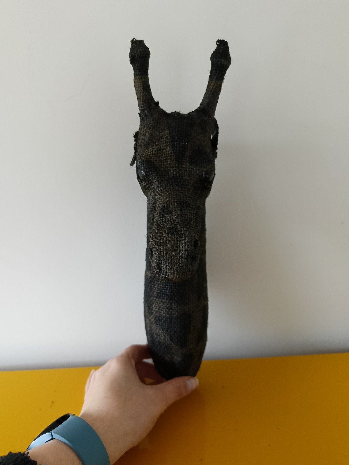 Giraffe wanddecoratie, Gebruikt, Meerkleurig, Decoratieobject, Ophalen of Verzenden