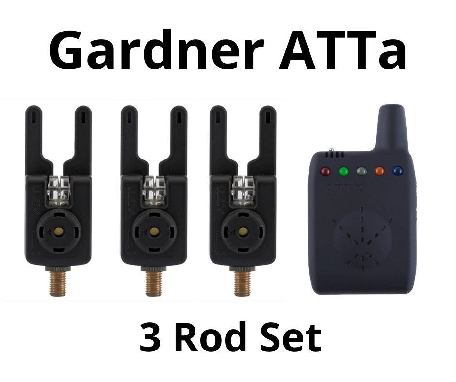 Gardner ATTa 3-rod set (green led) + receiver NIEUW!!!, Watersport en Boten, Ophalen of Verzenden, Nieuw, Overige typen