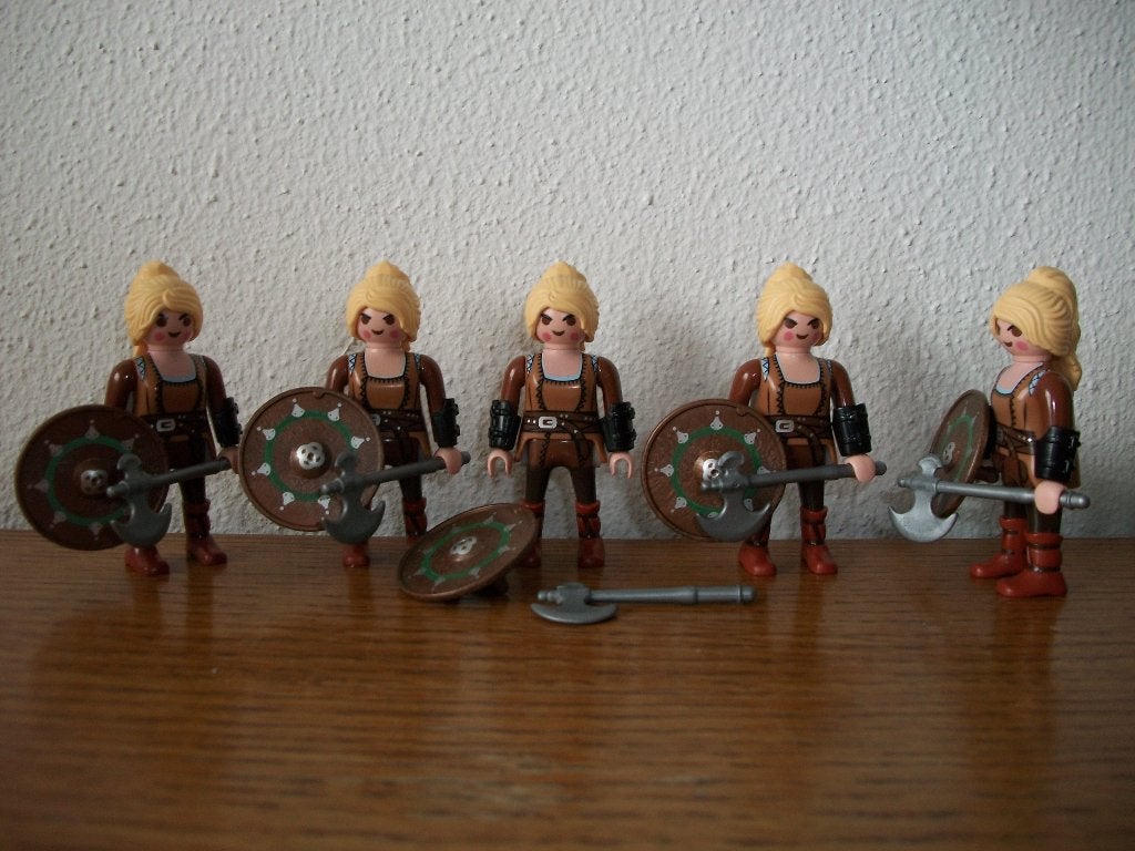 70854 Viking / Vikingvrouw / strijdster, Ophalen of Verzenden, Nieuw, Complete set, Figuren