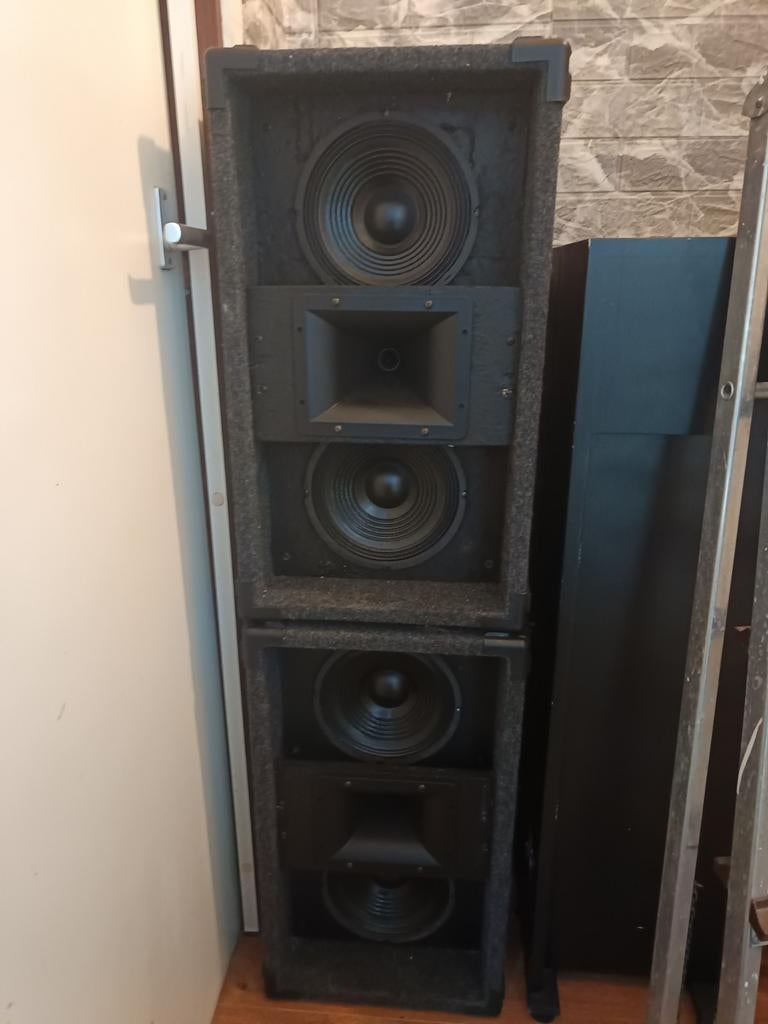 Grote PA luidsprekers - Ideaal voor evenementen, Gebruikt, 120 watt of meer, Front, Rear of Stereo speakers, Ophalen