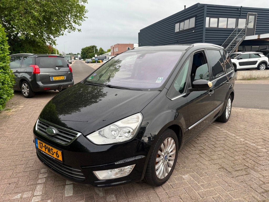 Ford Galaxy 1.6 SCTi Titanium 2011 Zwart 7-Persoons, Auto's, Ford, Voorwielaandrijving, Gebruikt, 4 cilinders, 1634 kg