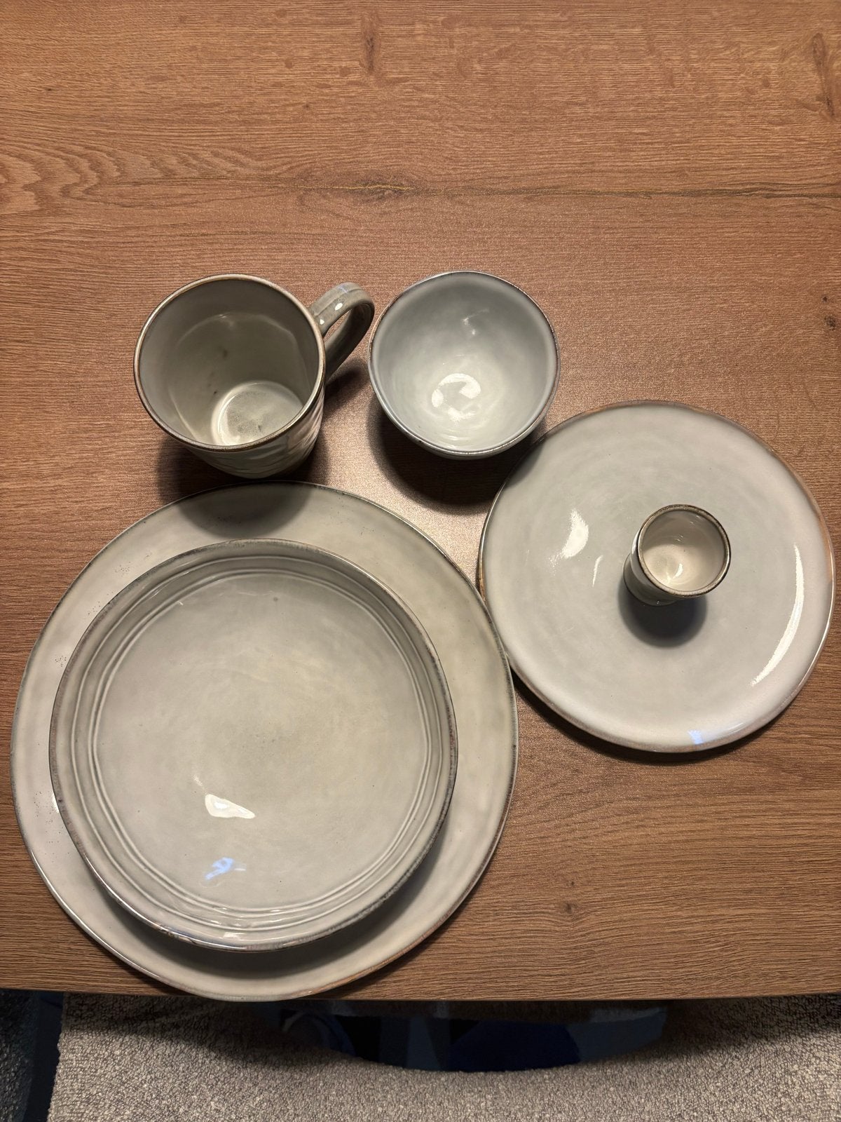 Xenos Toscane Servies Set - 8 Persoons met Extra's, Huis en Inrichting, Ophalen, Overige merken, Keramiek, Zo goed als nieuw