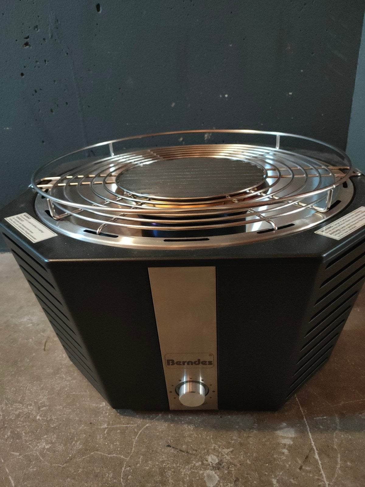 Houtskool barbecue berndes Smokeless, Ophalen