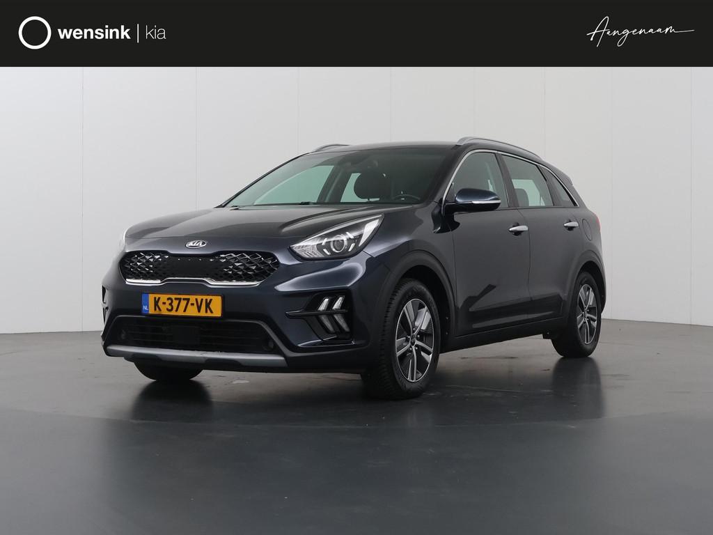 Kia Niro 1.6 GDi Hybrid DynamicLine | Trekhaak | Navigatie |, Auto's, Gebruikt, Euro 6, 2 kWh, Blauw