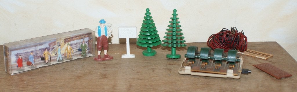 Kavel decor voor elektrisch treincircuit, schaal H0., Jouef, Gelijkstroom of Wisselstroom, Overige typen, Ophalen of Verzenden