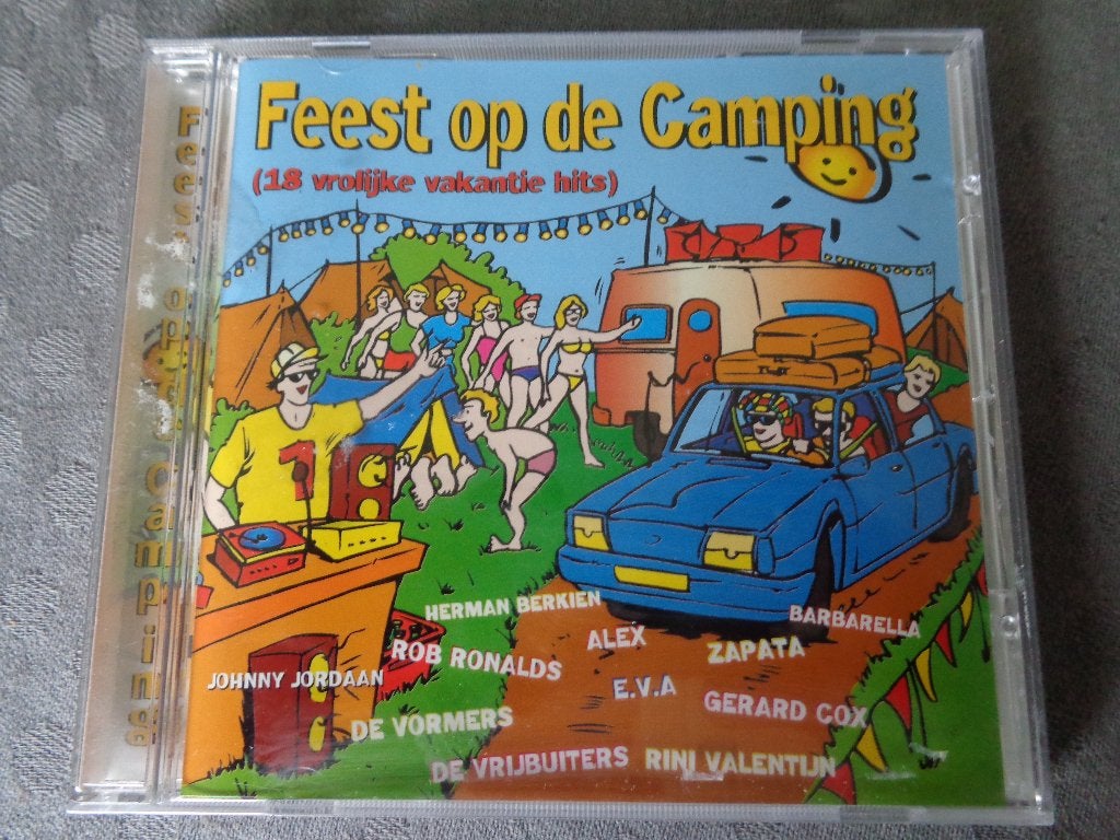 Feest op de camping, Cd's en Dvd's, Ophalen of Verzenden, Zo goed als nieuw, Levenslied of Smartlap