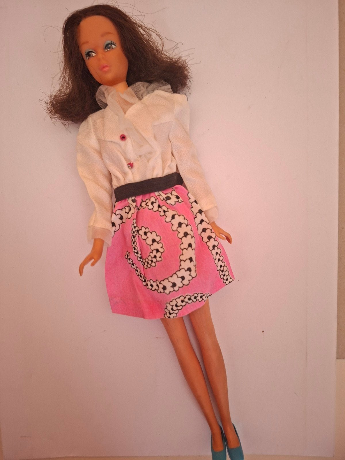 vintage barbie pop quick curl francie mattel speelgoed, Verzamelen, Verzenden, Fashion Doll