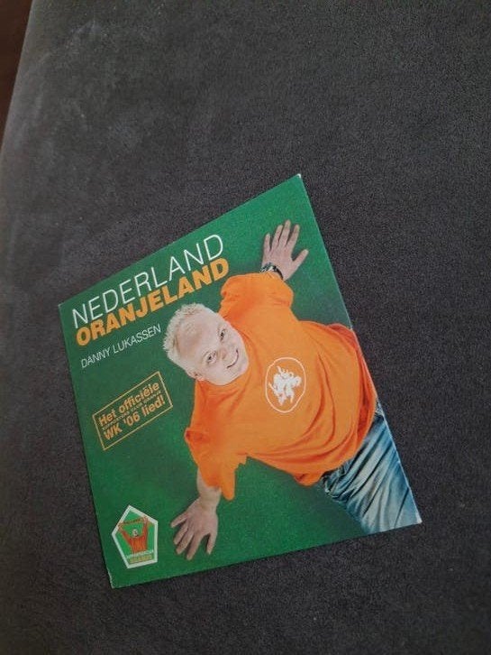 Danny Lukassen - Nederland Oranjeland (WK '06 lied!), Ophalen of Verzenden, Zo goed als nieuw, Feestmuziek, Single