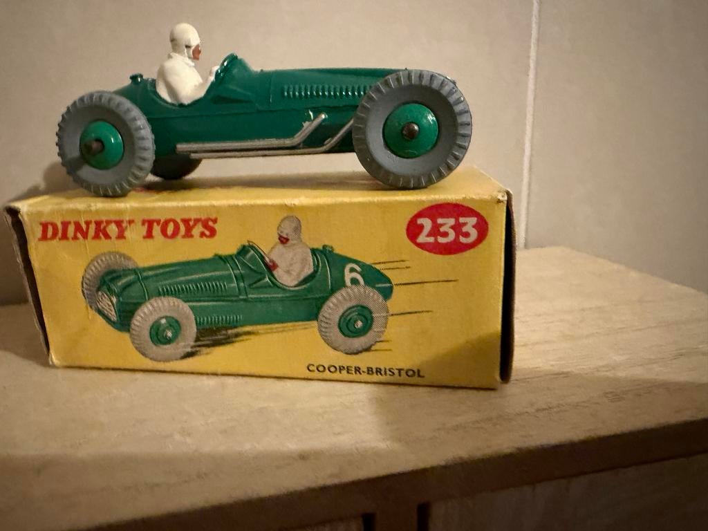 Dinky Toys 233 Cooper-Bristol Racing Car - Als nieuw in doos, F, Auto, C, Dinky Toys
