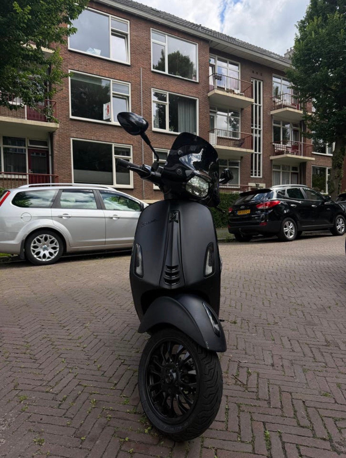 Vespa Sprint 2019 Geel Kenteken, Fietsen en Brommers, Scooters | Vespa, Ophalen, Overige modellen, Maximaal 45 km/u, Zo goed als nieuw
