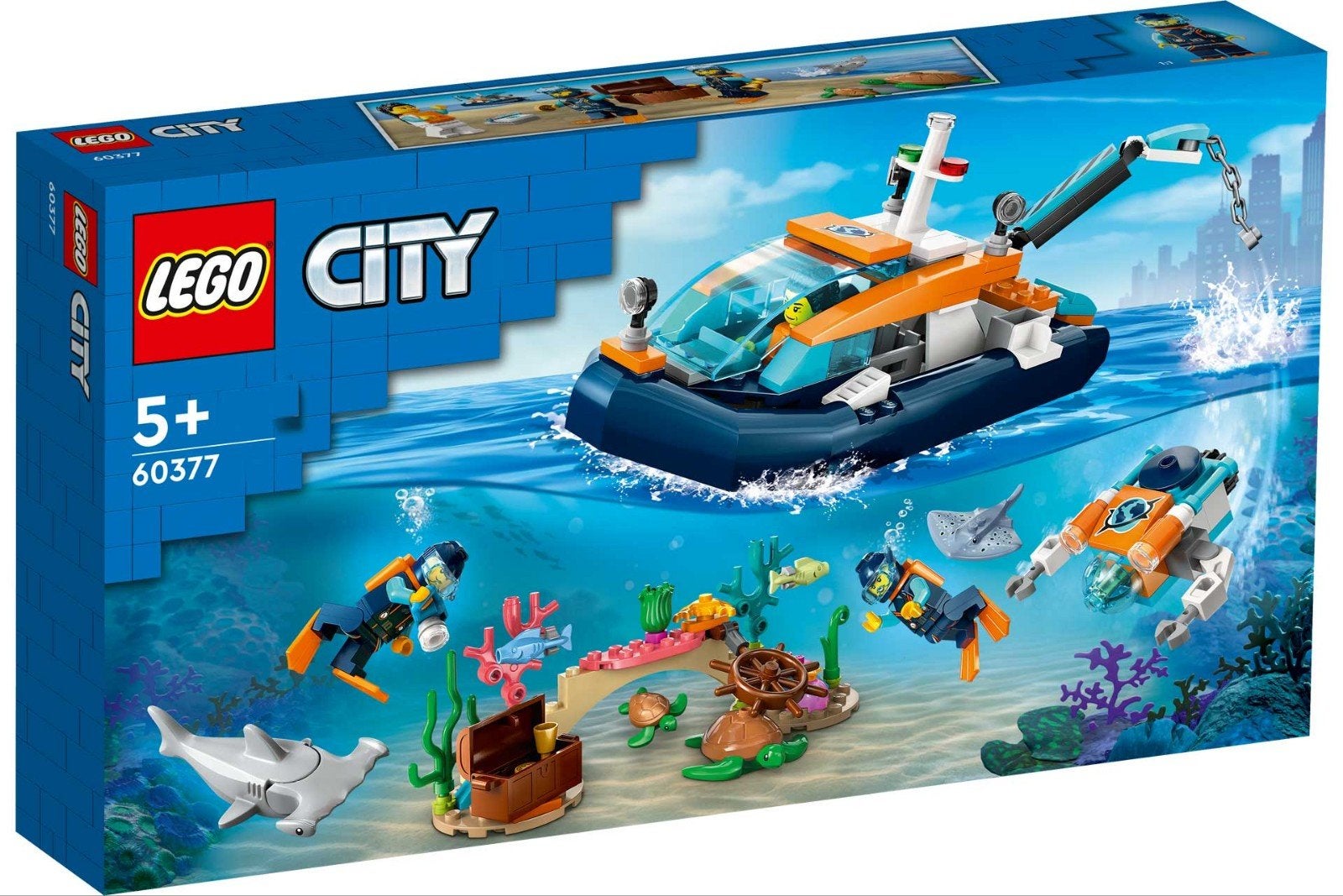 Lego City 60377 Ontdekkingsduikboot - Complete set, Ophalen, City, Lego, Zo goed als nieuw
