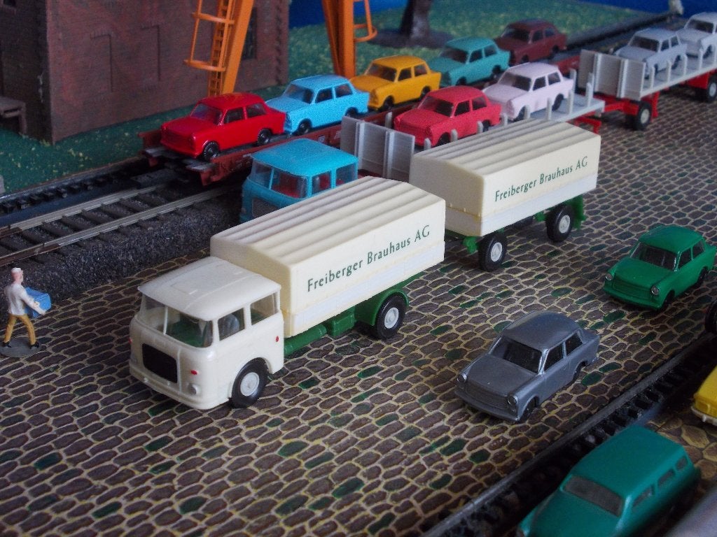 1976 Skoda S 706 RT vrachtwagen Permot Freiberger Pils Bier, Ophalen of Verzenden, Nieuw, Bus of Vrachtwagen, Overige merken