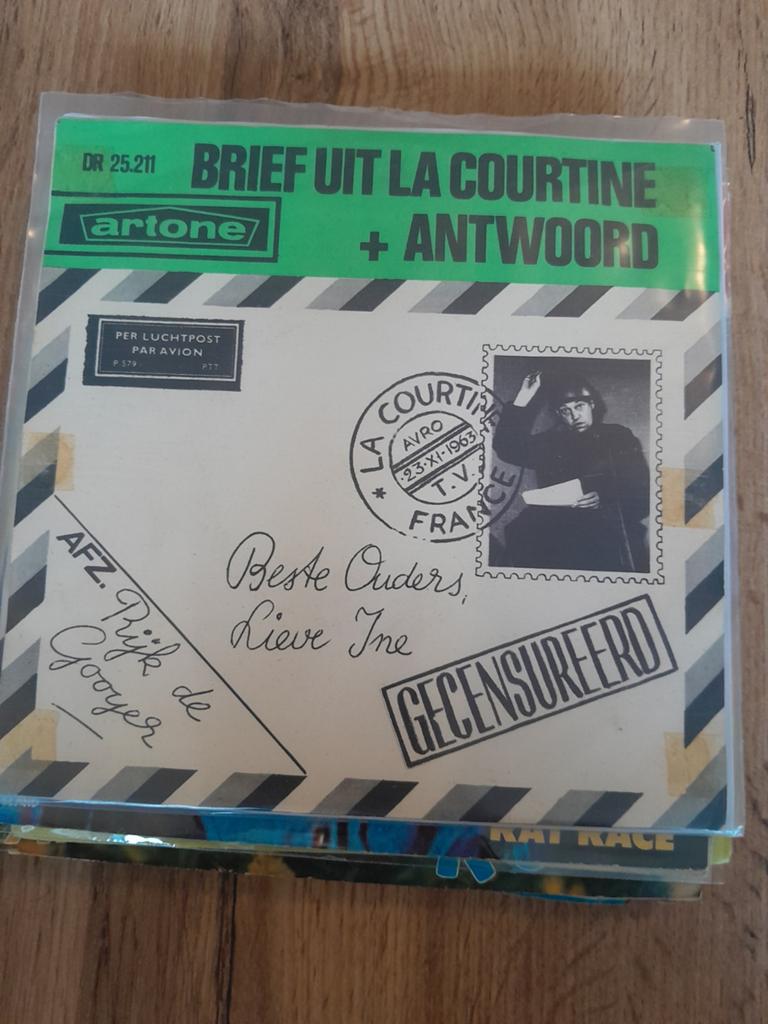 Rijk de gooyer 7inch beste ouders lieve ina, Cd's en Dvd's, Vinyl Singles, Ophalen of Verzenden, Zo goed als nieuw, Nederlandstalig