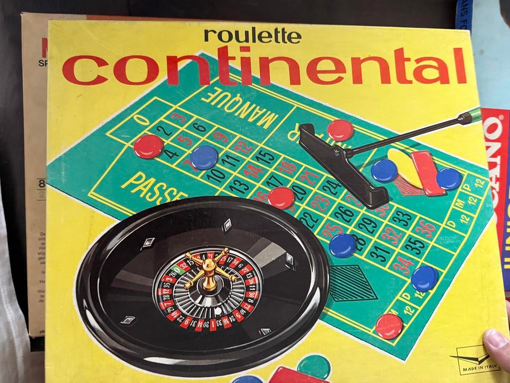 Continental roulette spel, Hobby en Vrije tijd, Gezelschapsspellen | Overige, Ophalen of Verzenden, Gebruikt