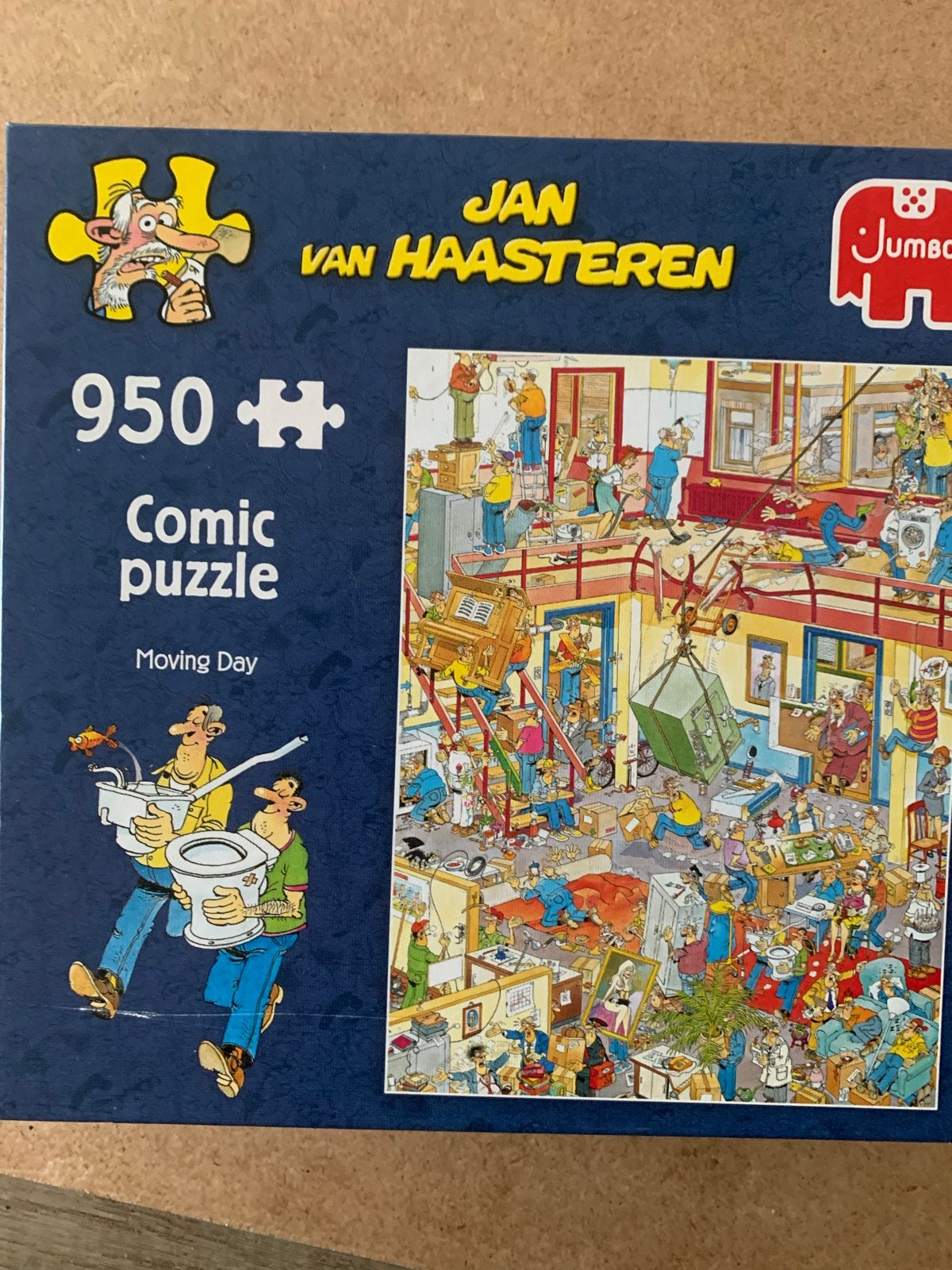Jan van Haasteren 950 stukjes - Diverse Comic Puzzels, Ophalen, 500 t/m 1500 stukjes, Zo goed als nieuw, Legpuzzel