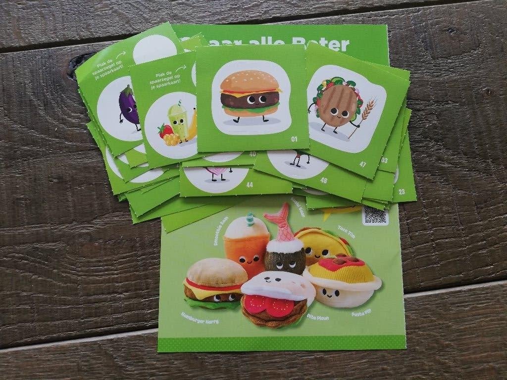 Buddies stickers voor in het kookboek + 2 spaarzegels, Plus, Ophalen