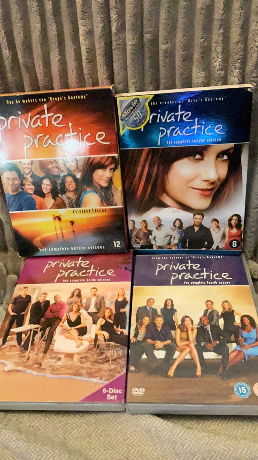 Private practice s1,2,3,4 dvds, Cd's en Dvd's, Ophalen of Verzenden, Zo goed als nieuw, Drama, Seizoen 1