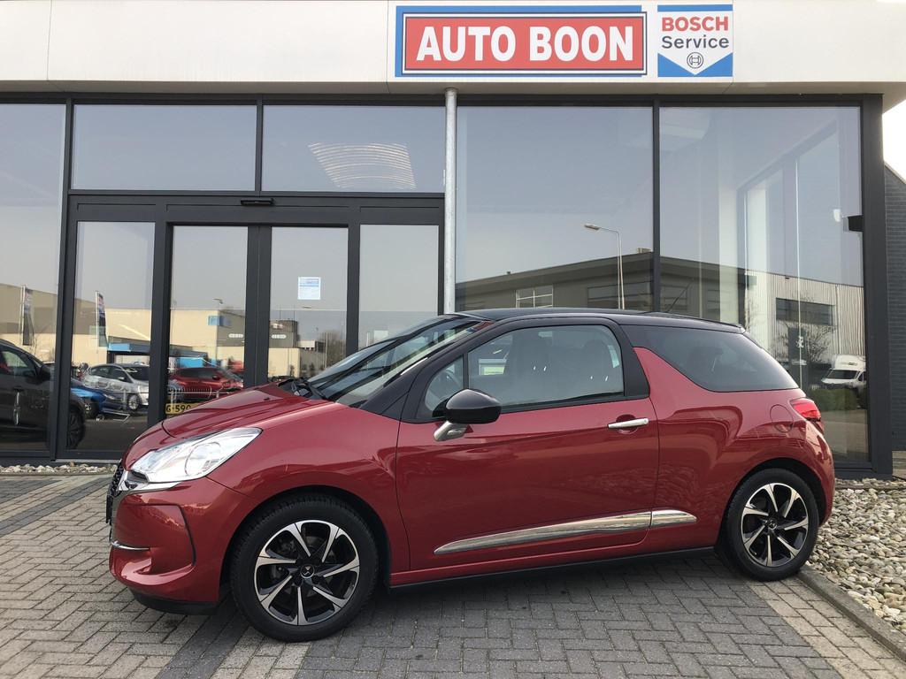 Citroen DS3 1.2 82PK SO CHIC : APPCARPL/NAVI/CLIMA/LED/ 2XPD, Auto's, Citroën, Voorwielaandrijving, Stof, Gebruikt, 1199 cc