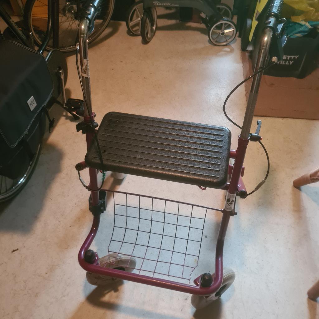 Rollator, Ophalen, Gebruikt