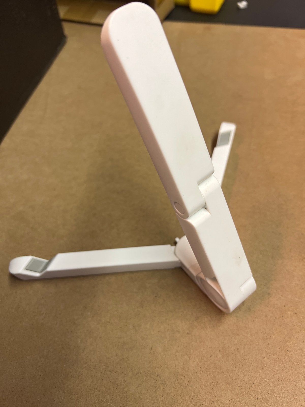 Verstelbare telefoon/tablet standaard - Wit, Computers en Software, Laptopstandaarden, Ophalen of Verzenden, Zo goed als nieuw