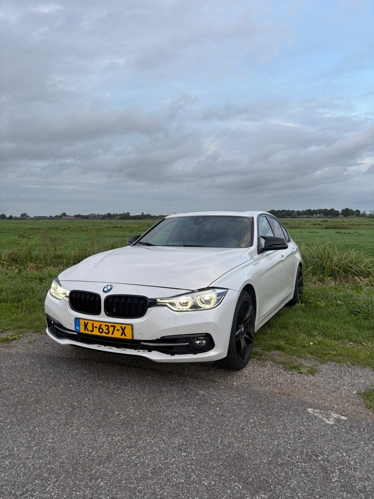 Bmw 3-Serie 340i xdrive B58, Auto's, Automaat, Achterwielaandrijving, 1800 kg, Wit