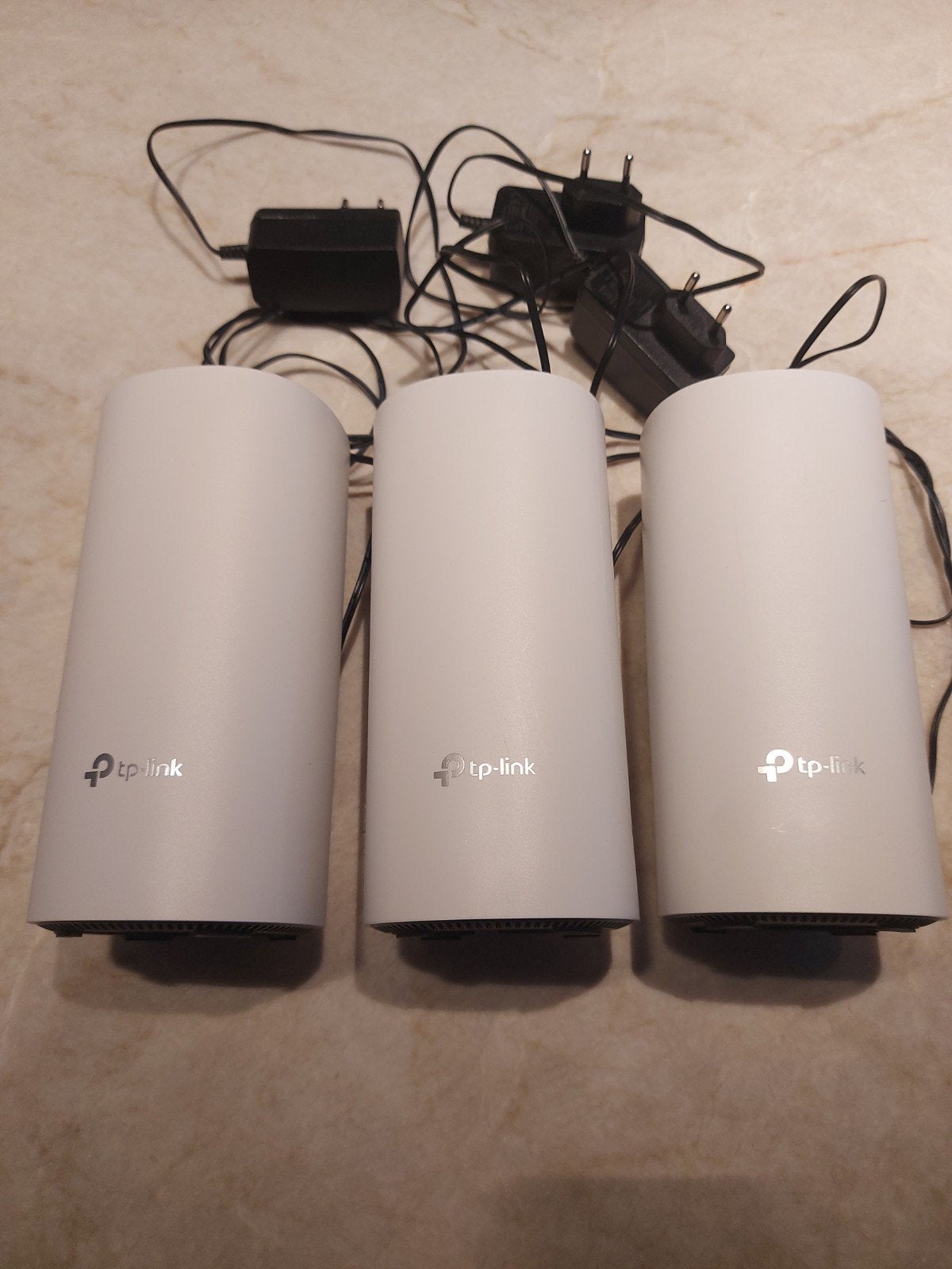 TP-Link Deco M4 Whole Home Mesh Wi-Fi Systeem (3-pack), Zwart, Ophalen of Verzenden, Zo goed als nieuw, Zonder abonnement