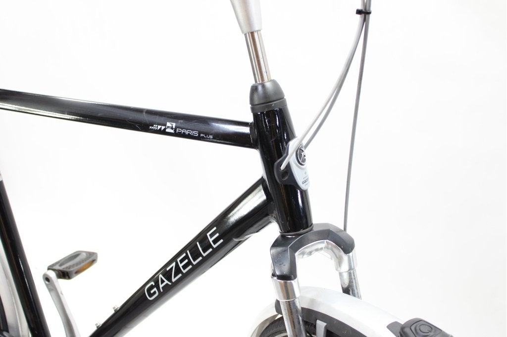 Gazelle Paris Plus 61cm heren stadsfiets, Gebruikt, Gewoonfietsen, Industrieweg 23, 2712 LA Zoetermeer, Info@gewoonfietsen.nl