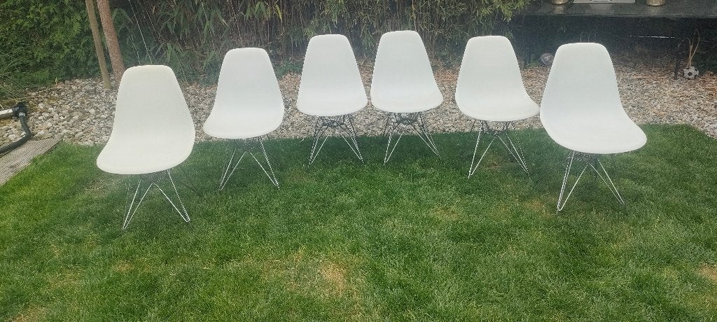 Eetkamerstoelen, Huis en Inrichting, Ophalen, Gebruikt, Metaal, Vijf, Zes of meer stoelen