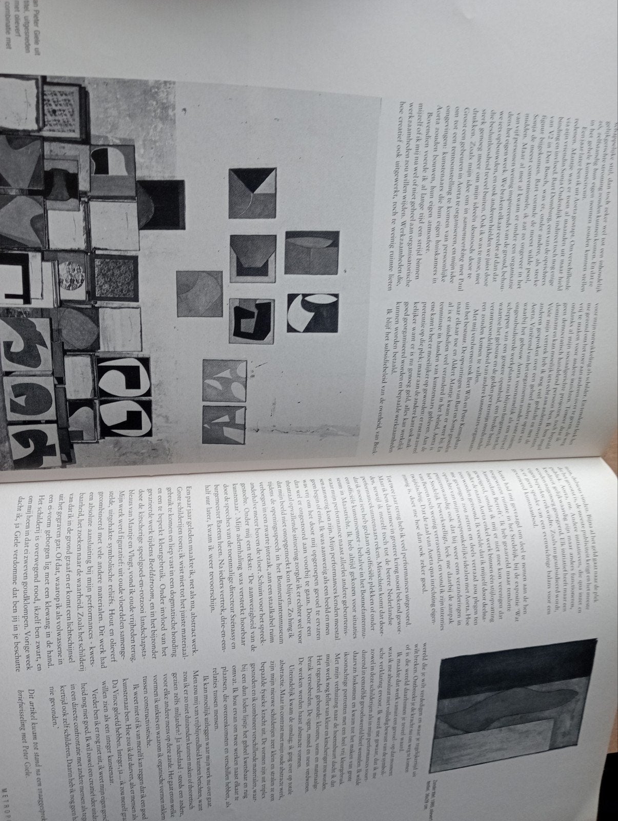 Metropolis M -1986 AORTA Peter Giele e.a, Ophalen of Verzenden, Gelezen, Rob Scholte, Bart Domburg, Peter Giele, Aldert Mantje