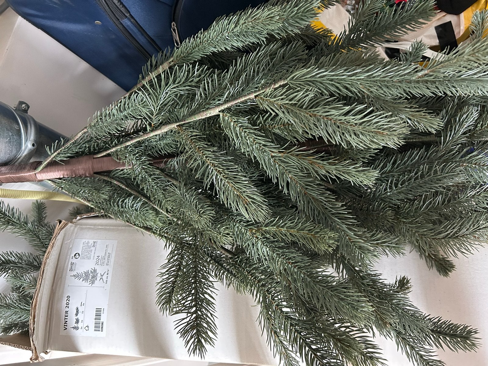 Christmas tree, decorations, lights, Ophalen, Zo goed als nieuw