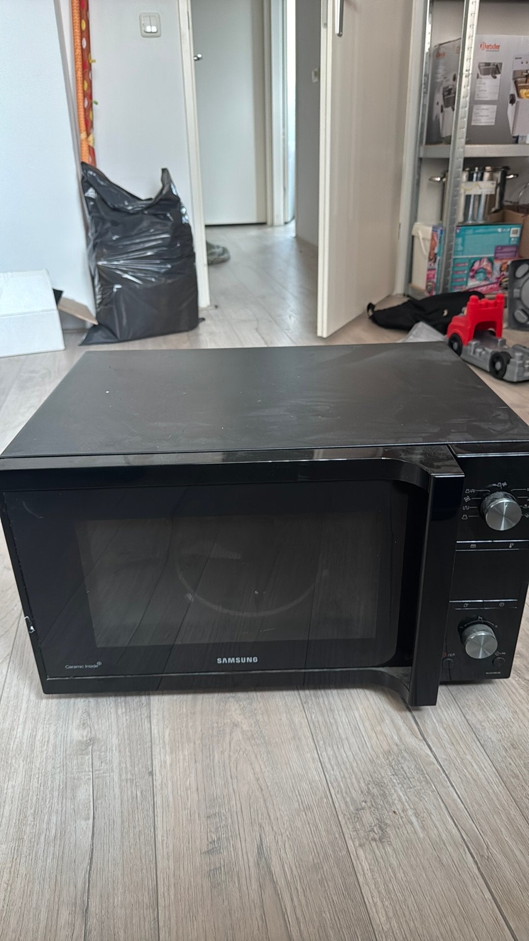 Samsung oven/magnetron., Witgoed en Apparatuur, Ophalen, Combimagnetron, Gebruikt, Vrijstaand