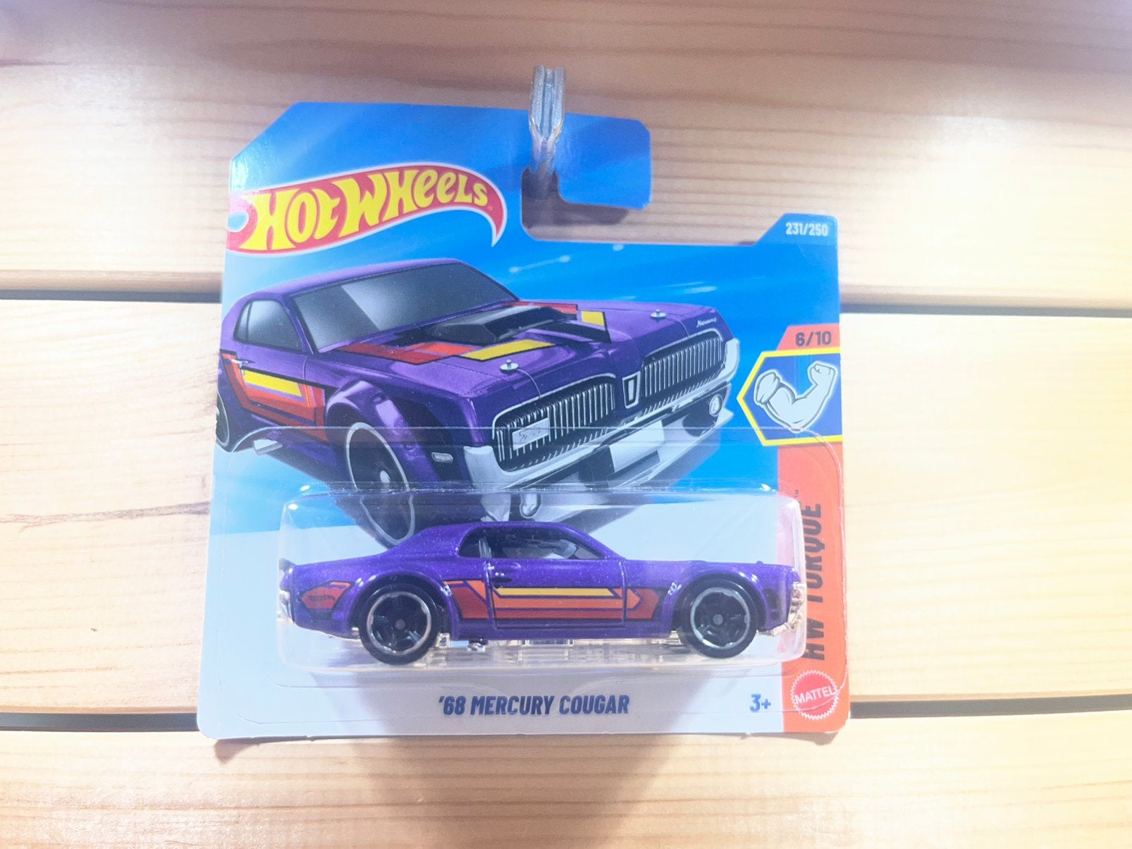 Mercury Cougar hotwheels, Ophalen of Verzenden, Zo goed als nieuw