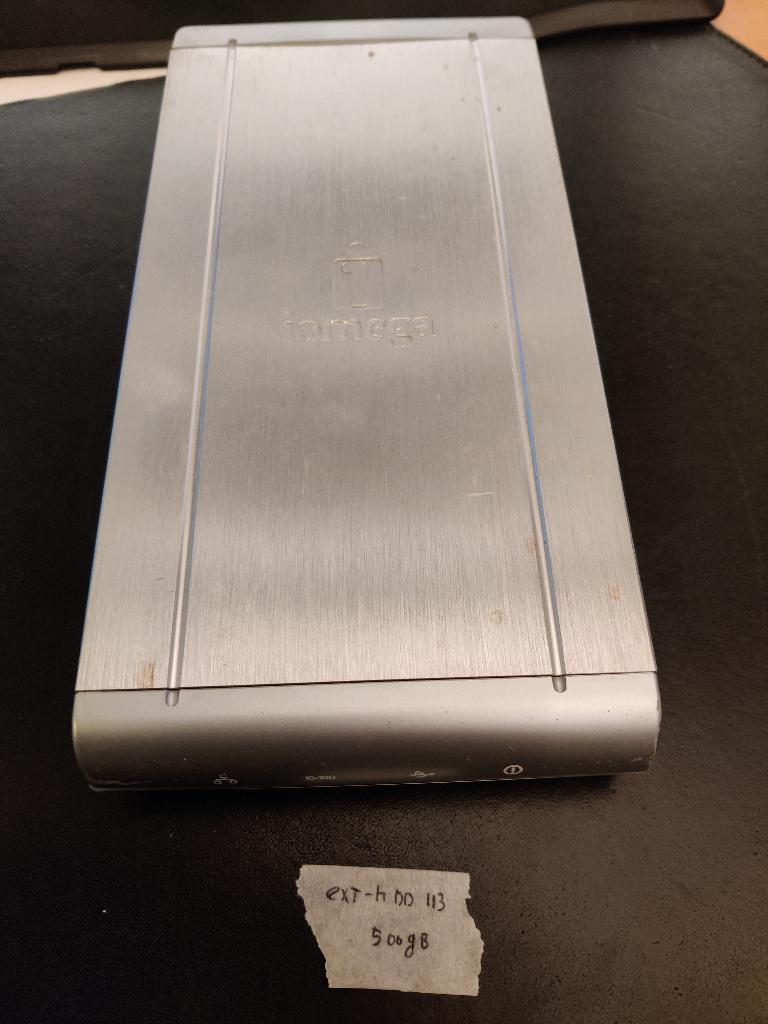 IOMEGA MDHD500-N Home Network Drive [EXT-HDD-113] 12-5, Computers en Software, Gebruikt, 500gb, Ophalen of Verzenden, Desktop