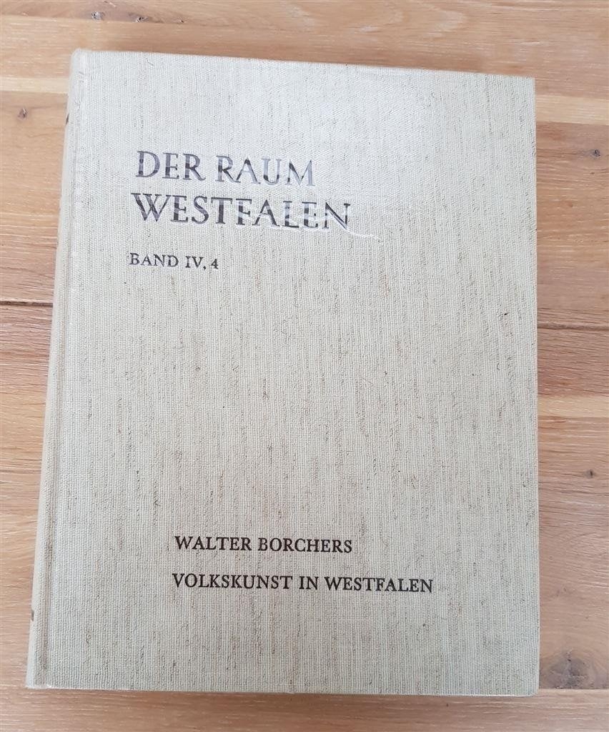 J015 Volkskunst in Westfalen, Borchers, ISBN 3-402-05551-1, Verzenden, Gelezen