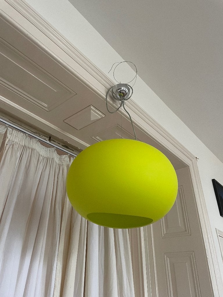 Murano glas hanglamp, Huis en Inrichting, Lampen | Hanglampen, Ophalen, Zo goed als nieuw, Glas