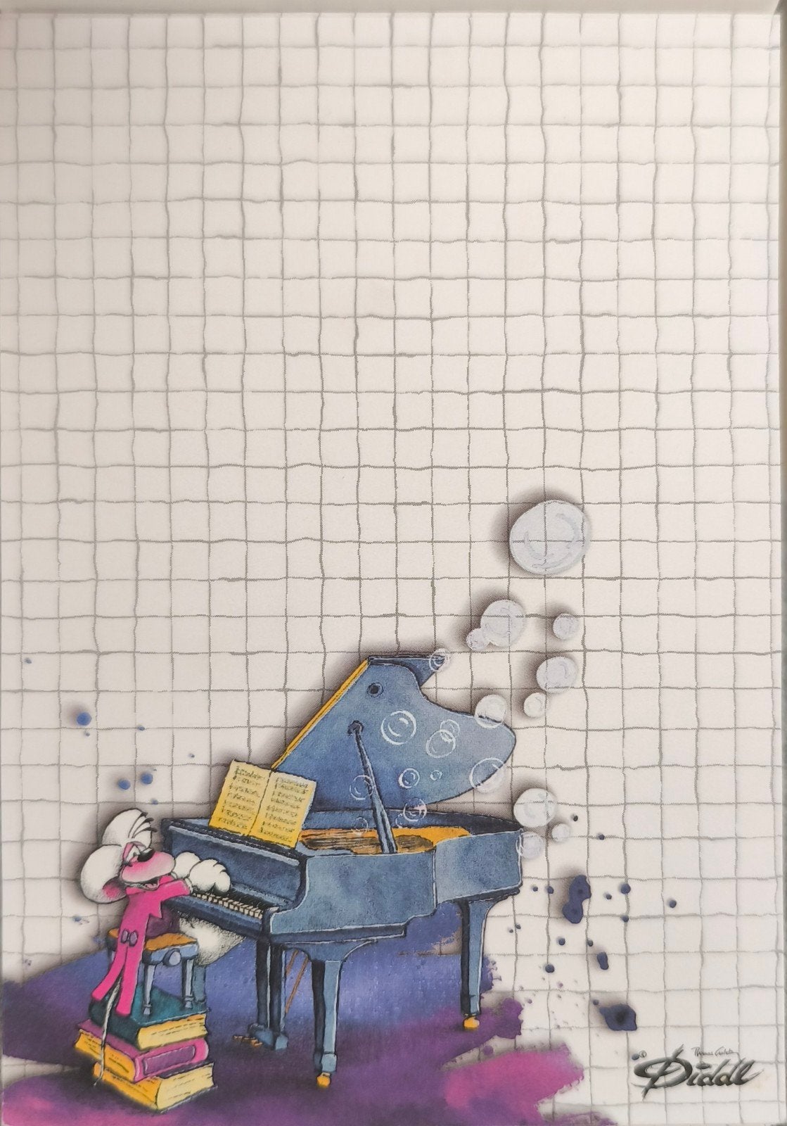 Diddl blaadje ( A6 wit 65), Verzenden, Zo goed als nieuw, Papier, Kaart of Schrift