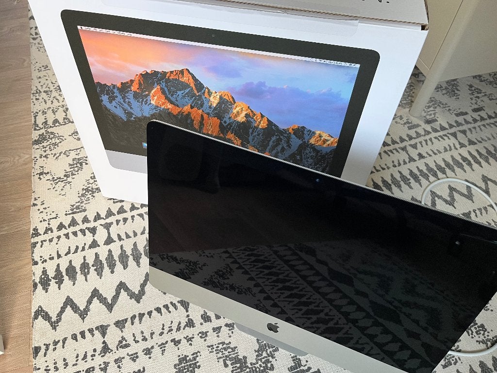 iMac i5 4K retina 21.5 inch 2017, 256 GB, IMac, Zo goed als nieuw, 3 tot 4 Ghz