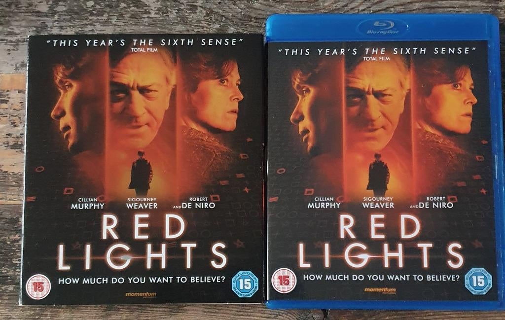 Red Lights Blu-ray - Thriller met Cillian Murphy + slipcover, Ophalen of Verzenden, Zo goed als nieuw, Thrillers en Misdaad