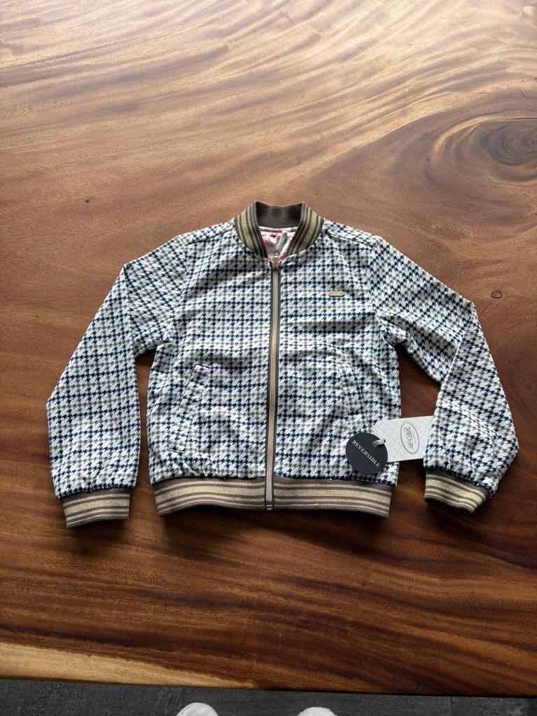Nieuwe reversible zomerjas van Le Chic maat 116, Ophalen of Verzenden, Nieuw, Meisje, Jas