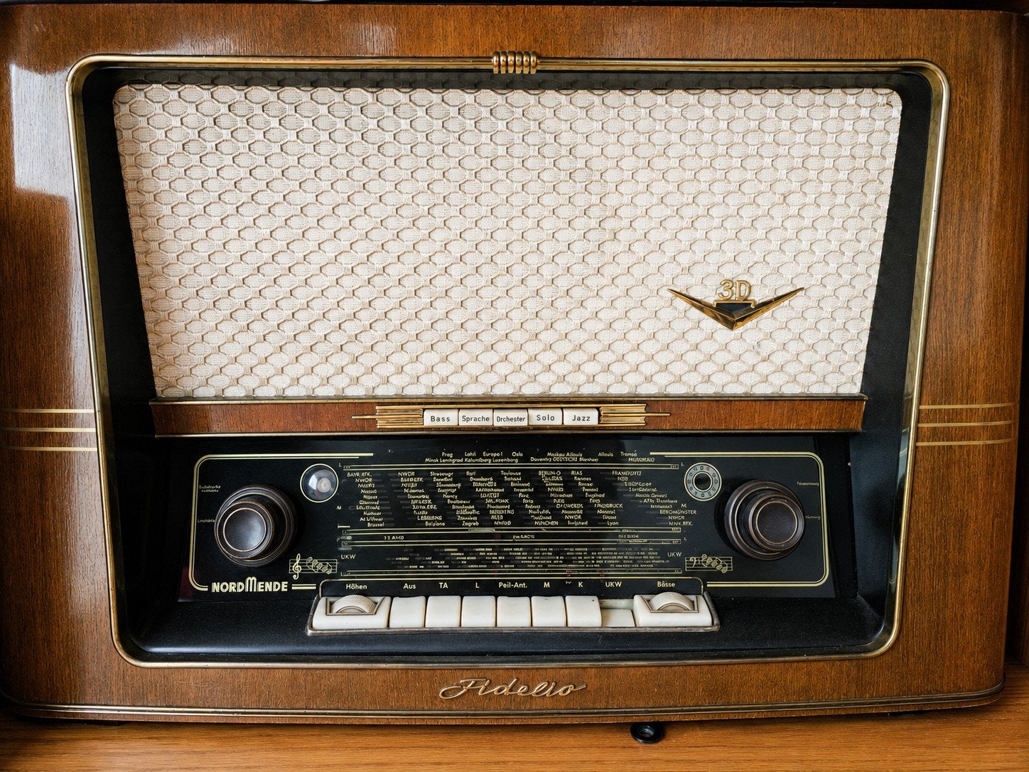 exemplaar Vintage Nordmende Adagio buizenradio -, Ophalen, Gebruikt, Radio